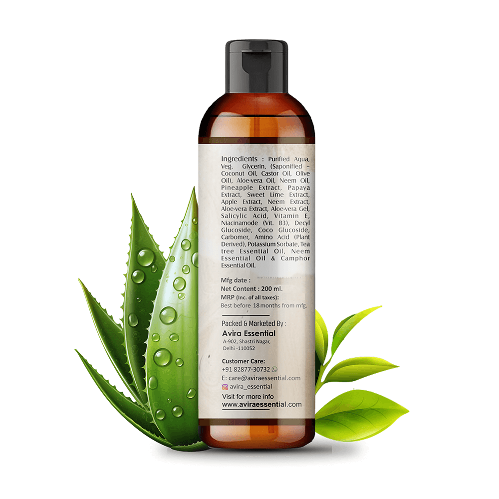 Aloe Neem Face Wash & Sunscreen Mist SPF 50 (60ml)