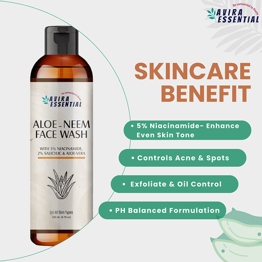 Aloe Neem Face Wash & Sunscreen Mist SPF 50 (60ml)