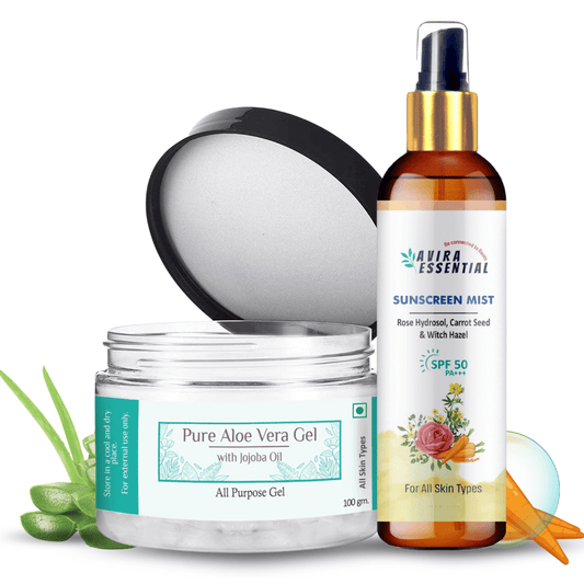 Sunscreen Mist SPF 50 & Aloe Vera Gel