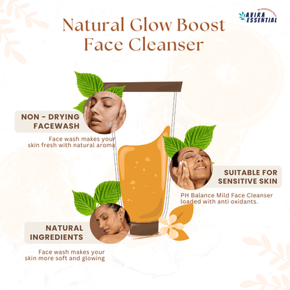 Vitamin 'C' Saffron Face Wash & Vitamin 'C' Saffron Face Gel