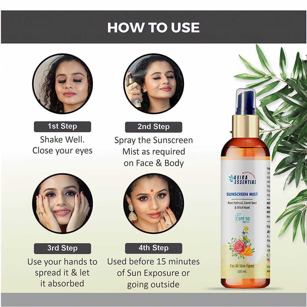 Sunscreen Mist SPF 50